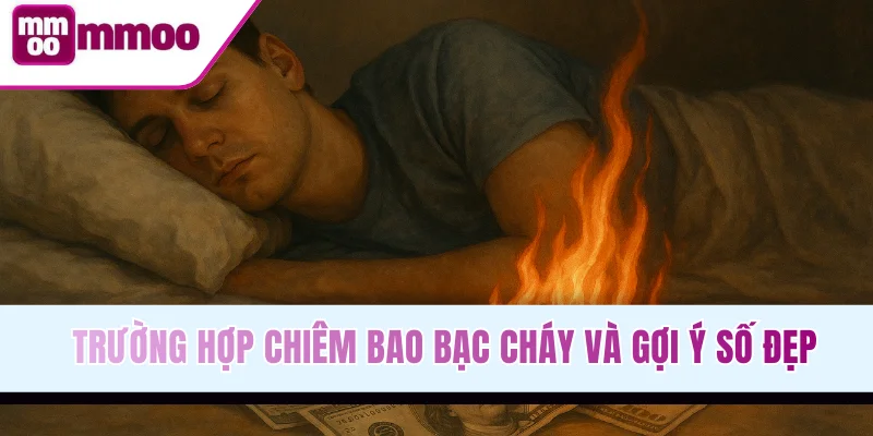 Trường hợp chiêm bao bạc cháy và gợi ý số đẹp